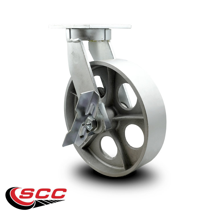 Service Caster Extra Heavy Duty Semi Steel Cast Iron Caster Wayfair Canada